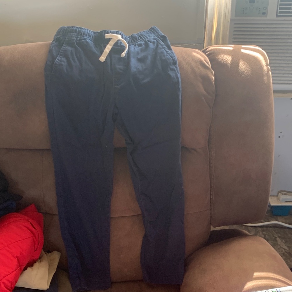 boy’s Navy Drawstring Casual Pants uniform